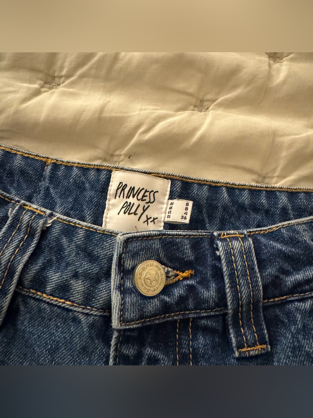 Princess Polly Denim Carpenter Shorts - Picture 2 of 5